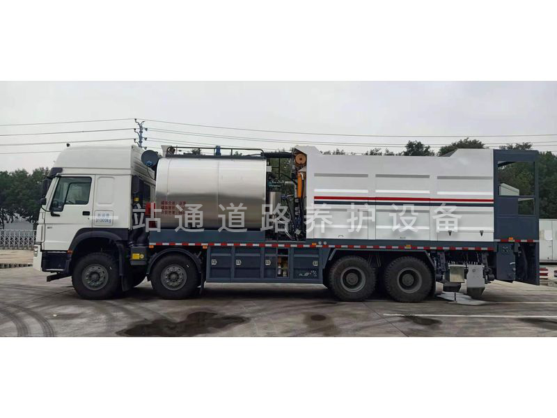 纖維同步封層車